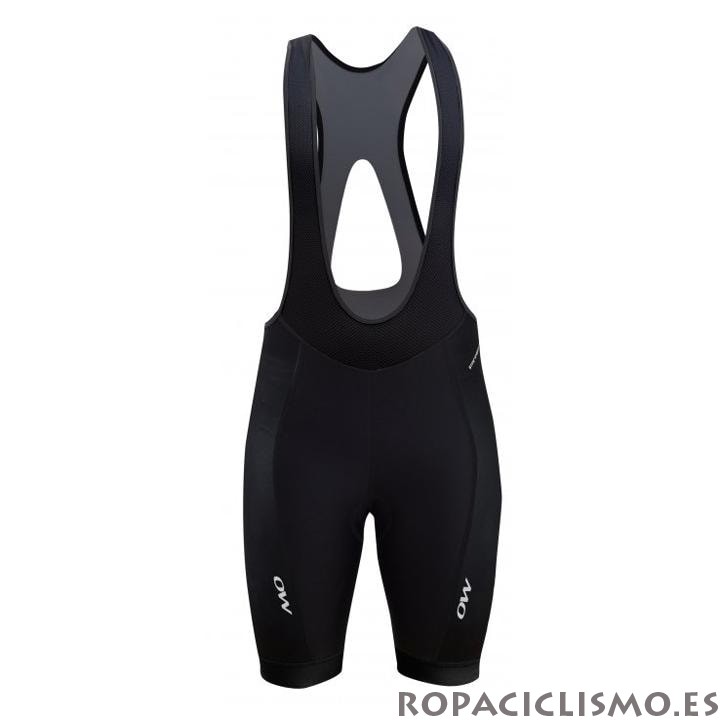 2020 Maillot One Way Tirantes Mangas Cortas Negro Amarillo
